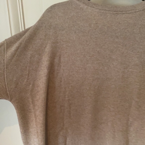Zara Beige Oversized T-Shirt - Picture 5 of 5